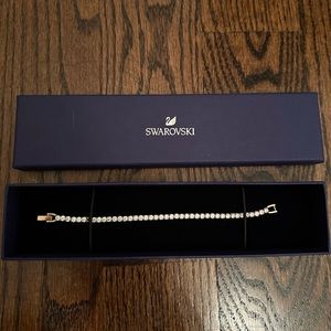 Swarovski Rose Gold Matrix Tennis bracelet